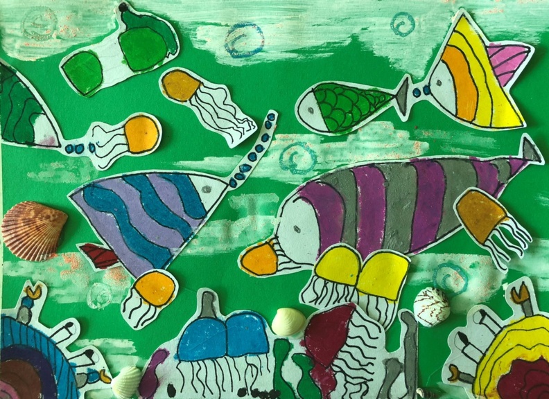 396 54-39-烟台芝罘环山路校区-绘画类幼儿组-张曦文-假如我是条鱼.jpg