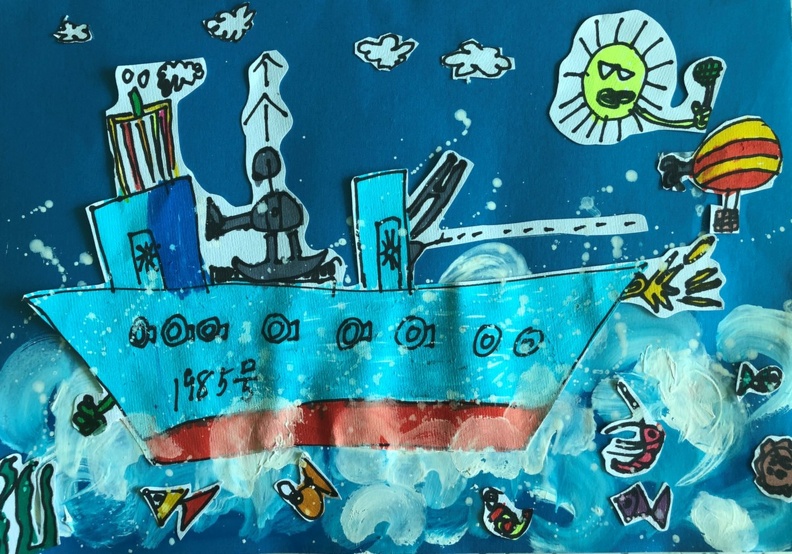 417 54-60-烟台芝罘环山路校区-绘画类幼儿组-王浚沣-假如我有一艘军舰.jpg