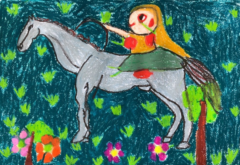 611 76-70 杜星熠，5岁半，骑马的樱桃女孩.jpg